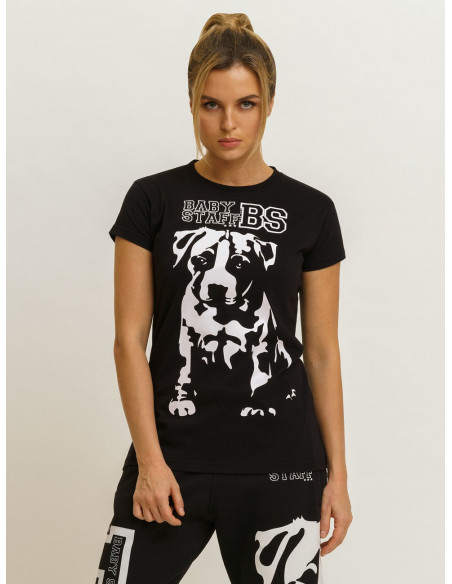 Babystaff Puppy T-Shirt Black