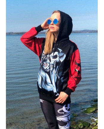 Day of the Dead Hoodie Red...