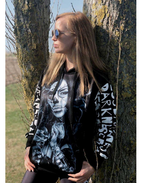 BSAT Darkness Chica El Barrio Hoodie