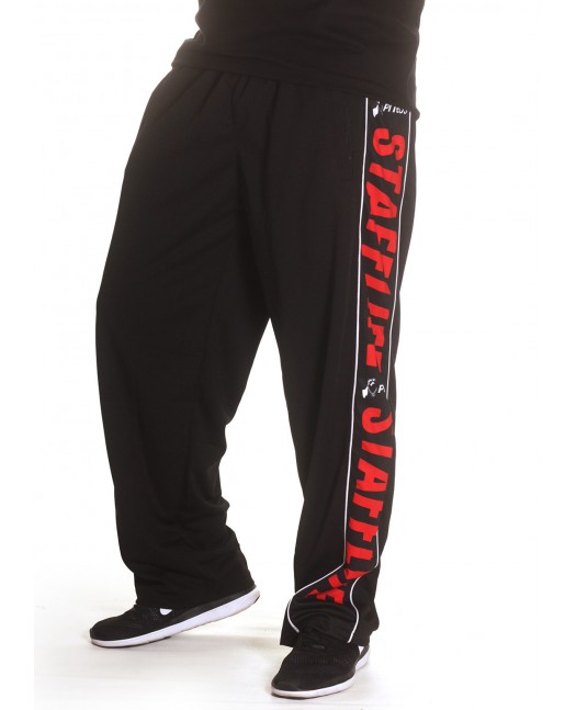 Pitbos Stafflife Mesh Pants BlackNRed