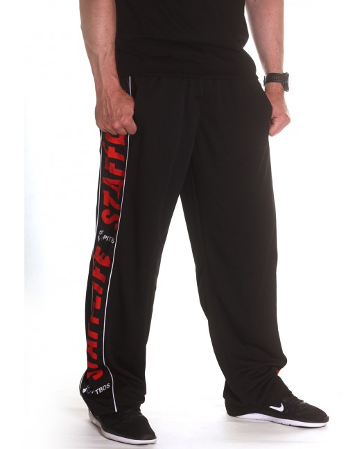 Pitbos Stafflife Mesh Pants BlackNRed