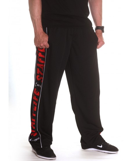 Pitbos Stafflife Mesh Pants BlackNRed