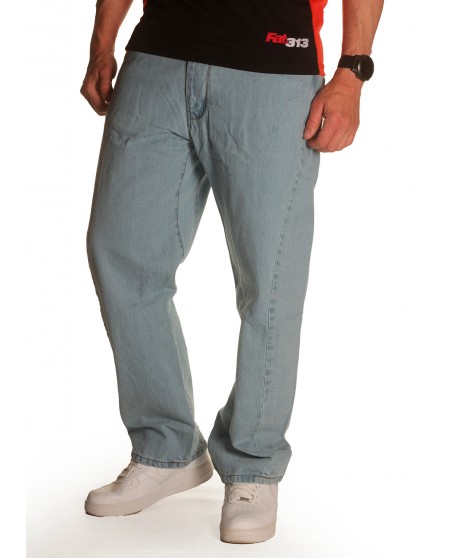 FAT313 Renew Legend Jeans Skyblue Stone Washed