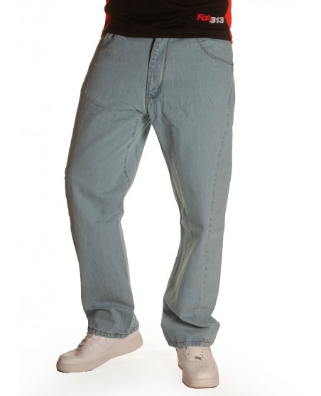FAT313 Renew Legend Jeans Skyblue Stone Washed