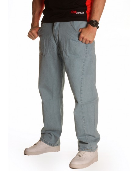 FAT313 Renew Legend Jeans Skyblue Stone Washed