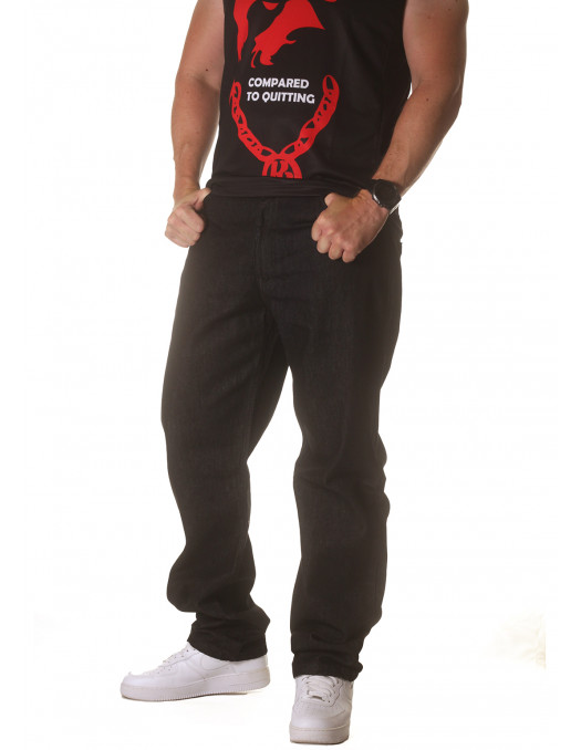 Pitbos StaffLife Jeans Black Regular Fit