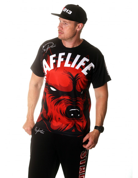 StaffLife No Pain Dog T-Shirt by Pitbos