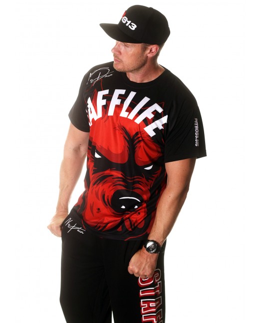 StaffLife No Pain Dog T-Shirt by Pitbos