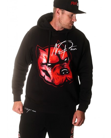 StaffLife No Pain Dog Hoodie by Pitbos