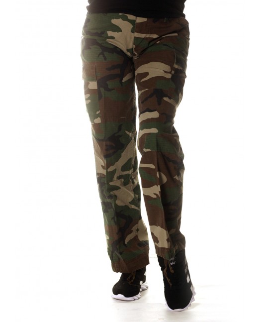 Woman Camo Cargo Pants Woodland by...