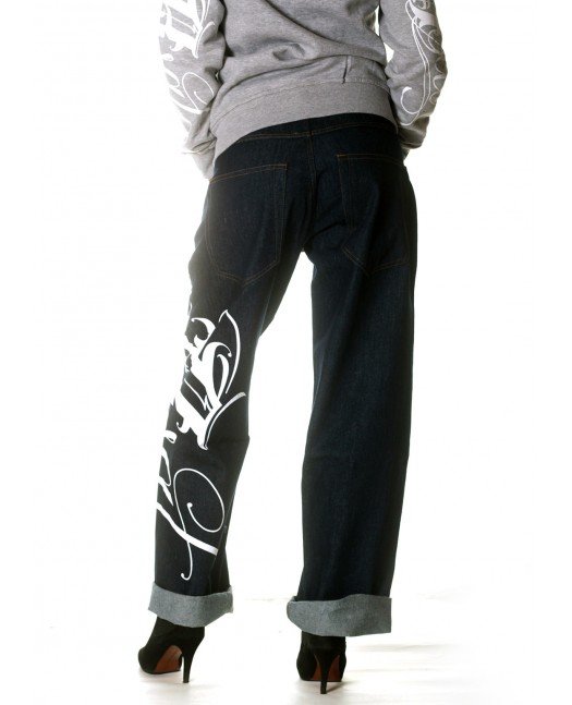 Art Script Logo Jeans by BSAT