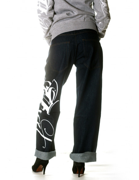 Art Script Logo Jeans by BSAT