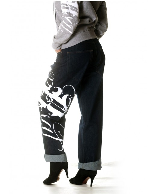 Art Script Logo Jeans by BSAT