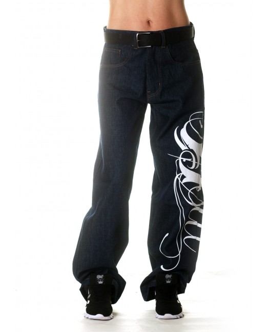 Art Script Logo Jeans by BSAT