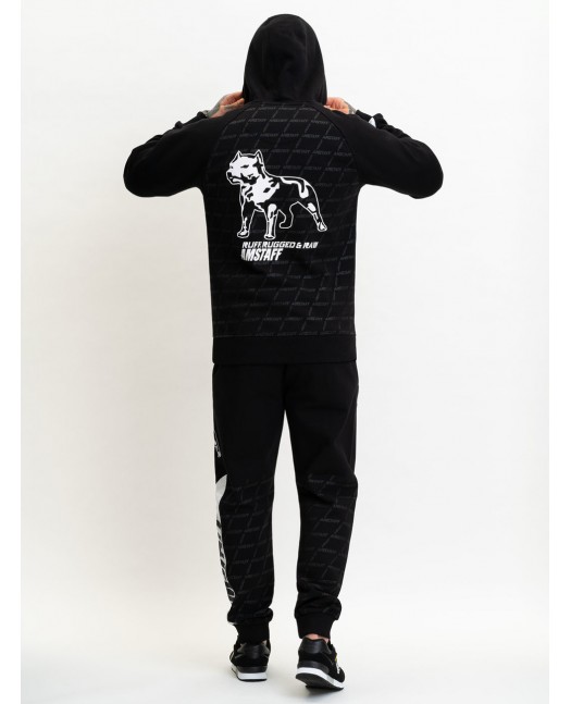 Ruff Rugged Raw Hoodie BlackNWhite by...