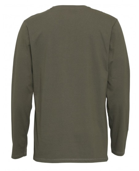 Regular L/S T-Shirt Organic Cotton Army Green