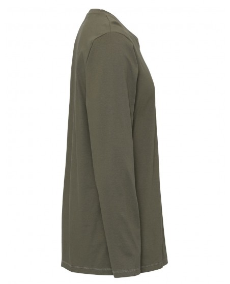 Regular L/S T-Shirt Organic Cotton Army Green