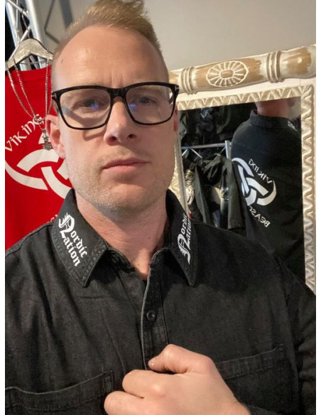 The Denim Shirt Viking Beast by Nordic Worlds