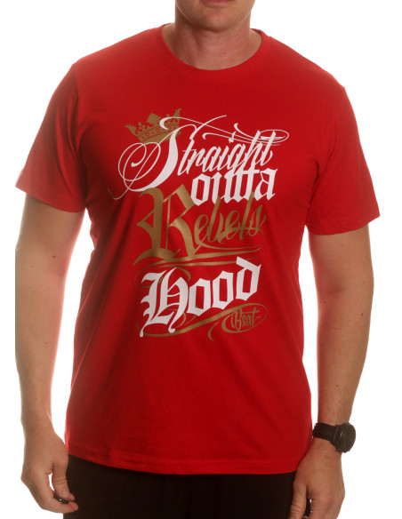 Rebels Hood T-Shirt Red