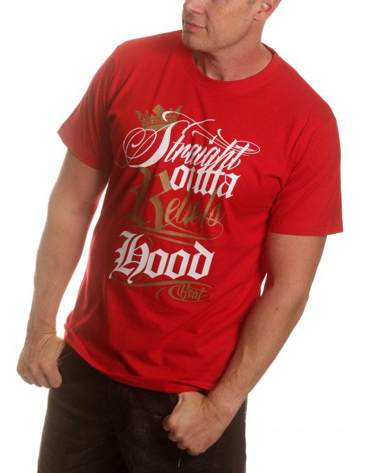 Rebels Hood T-Shirt Red