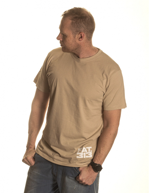 FAT313 Signature T-Shirt Sand Premium...