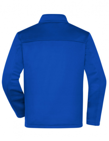 Softshell Trackjacket Nautic Blue Recycled Polyester