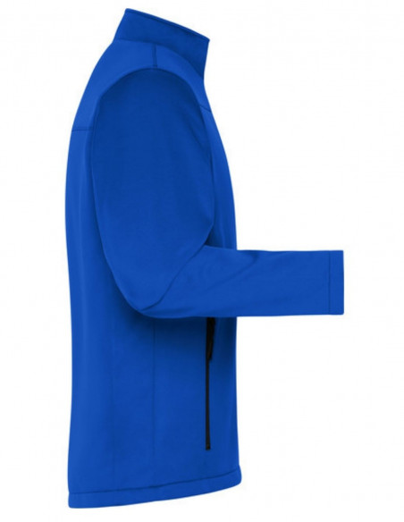 Softshell Trackjacket Nautic Blue Recycled Polyester