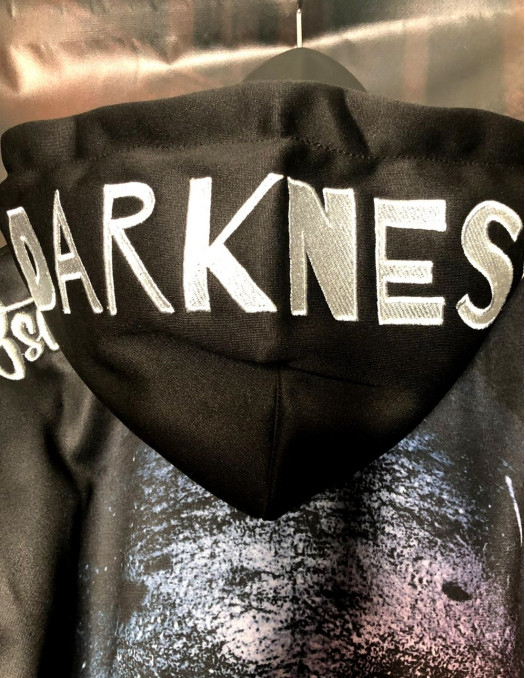 BSAT Darkness Skull El Barrio ZipHoodie