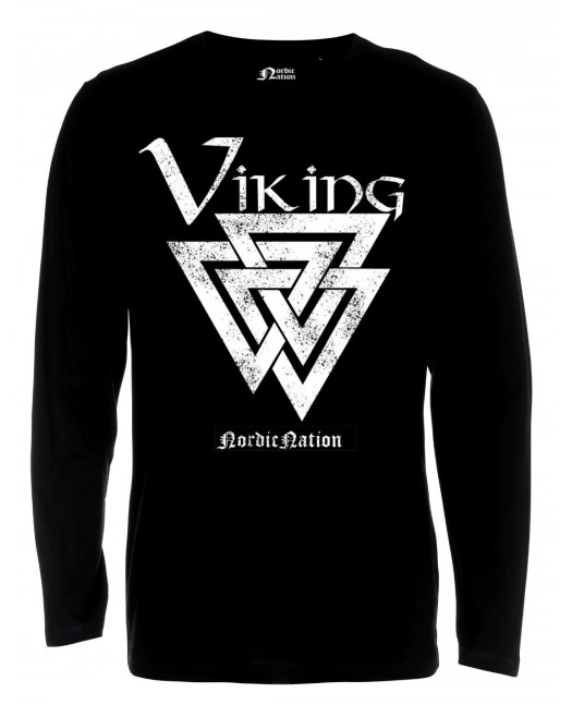 Viking Valknut LS T-Shirt by Nordic...