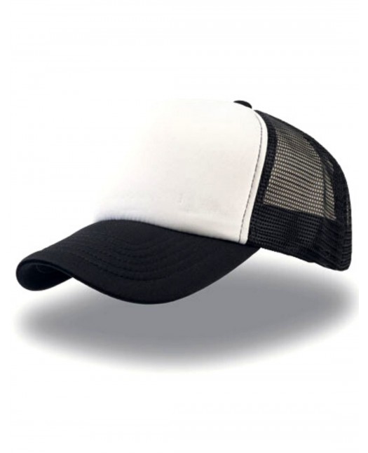 Atlantis Rapper Cap Black/White/Black