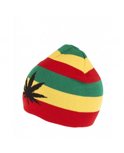 Beanie Classic Rasta Weed