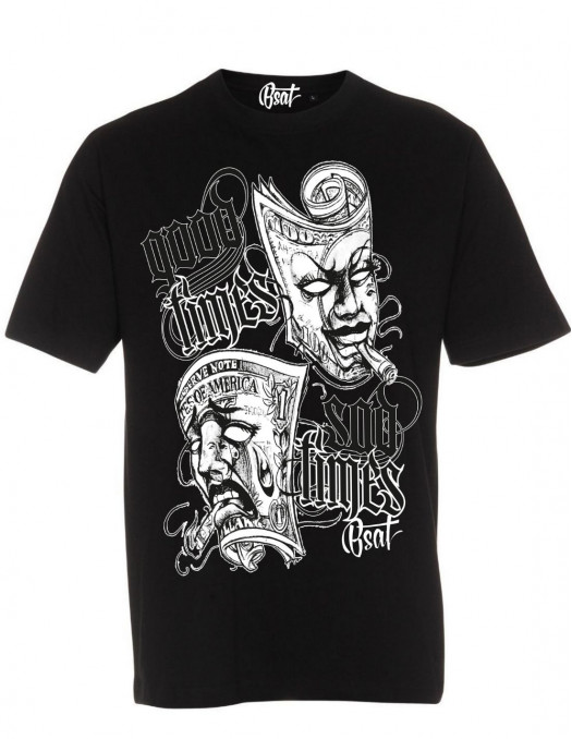 BSAT Good Times Sad Times T-Shirt Black