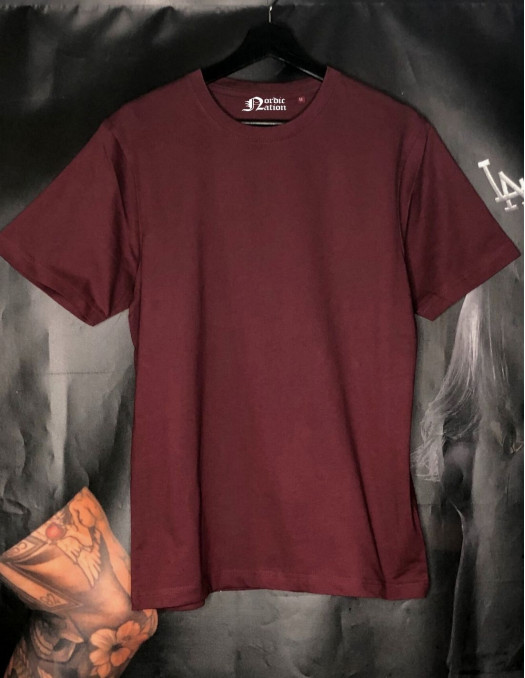 Støt vore Veteraner T-Shirt Burgundy...