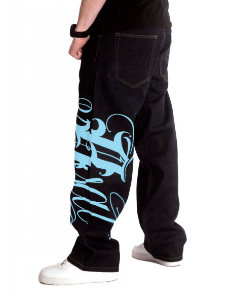 BSAT Baggy Jeans Blue ArtScript