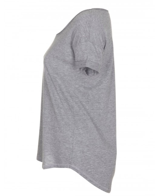 Loose Organic T-Shirt Heather Grey