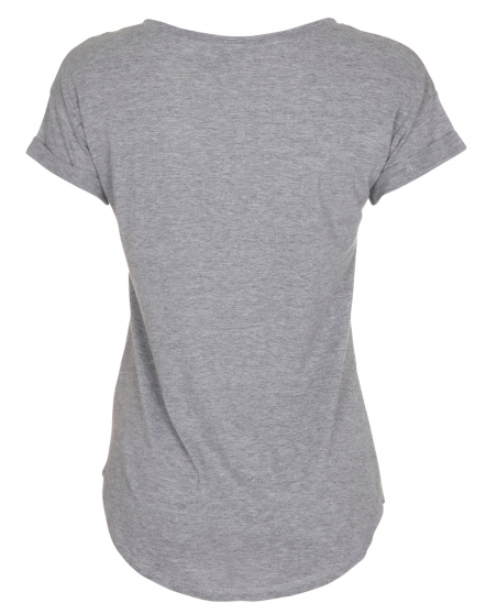 Loose Organic T-Shirt Heather Grey