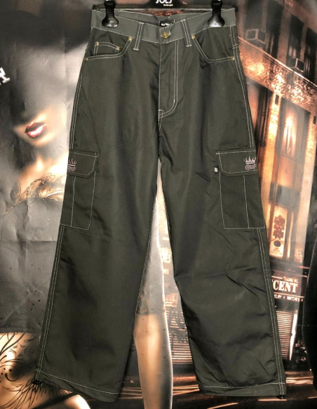 Street Famous Cargo Pants Grey Baggy