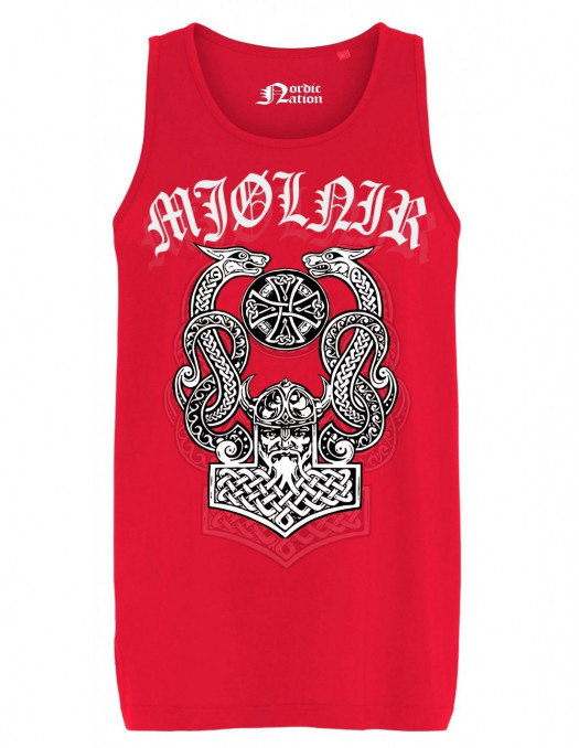 Mjølnir TankTop Nordic Worlds X Dimon Taturin Red