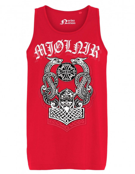 Mjølnir TankTop Nordic Worlds X Dimon Taturin Red