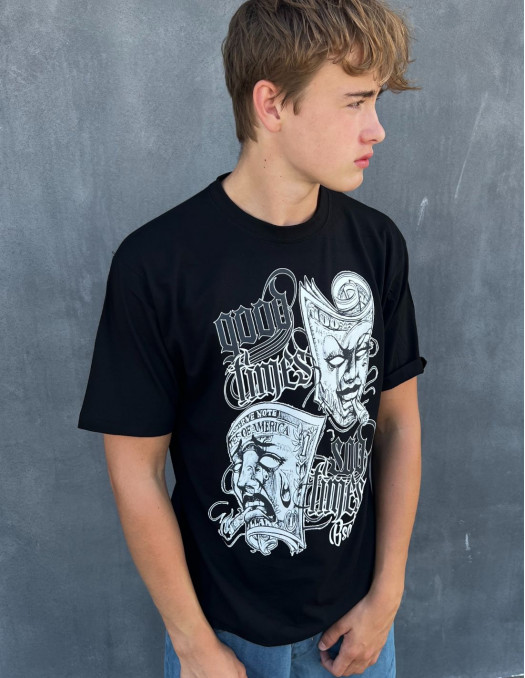 BSAT Good Times Sad Times T-Shirt Black