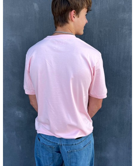 RP CREW Baggy Organic Cotton T-Shirt RoseNSilver by BSAT