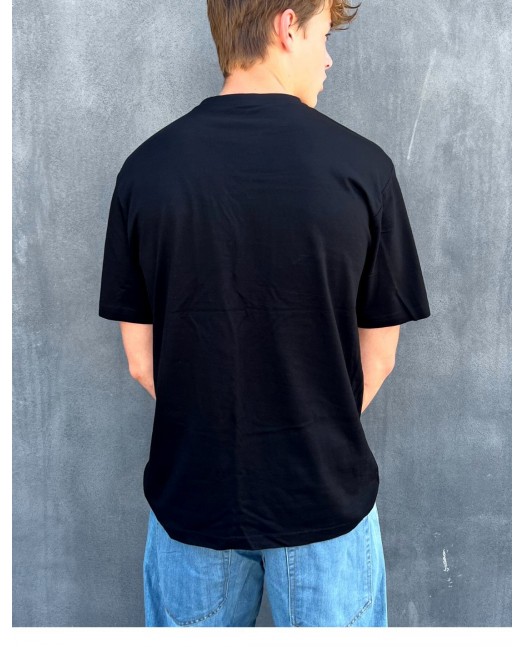 Black Urban City Bomber T-Shirt by BSAT