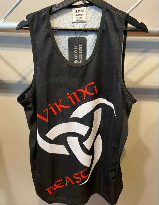 Viking Beast Triple Horn Mesh TankTop...