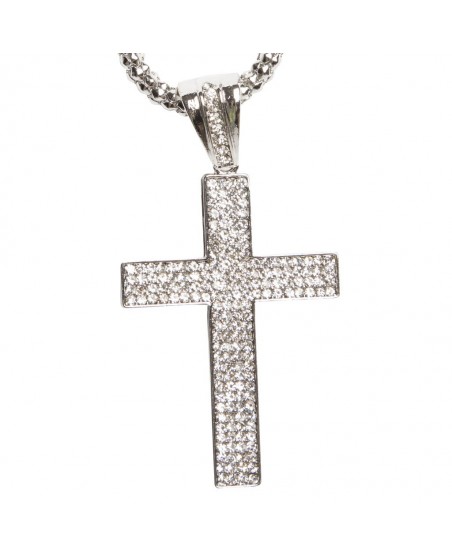 Silver Cross Necklace