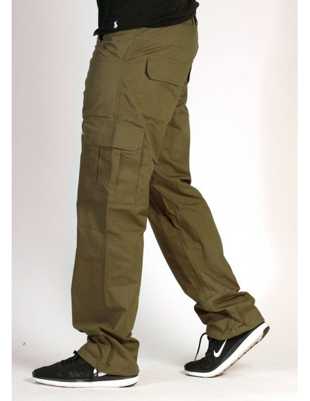BSAT REgular Fit Combat Cargo Pants Army Green