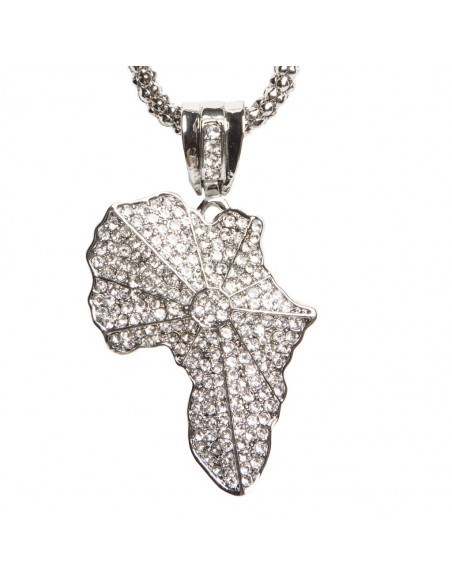 Silver Africa Necklace