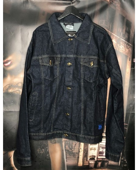 Street Famous 90S Denim Jacket Indigo Blue by BSAT