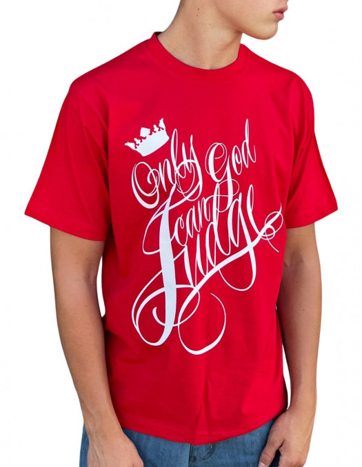 Only God Can Judge T-Shirt by BSAT...