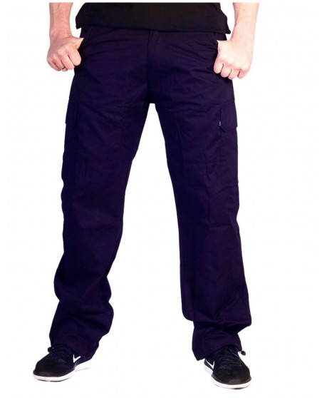 BSAT Regular Fit Combat Cargo Pants Navy