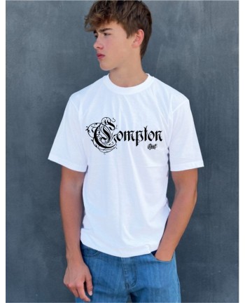 Compton T-Shirt White by BSAT